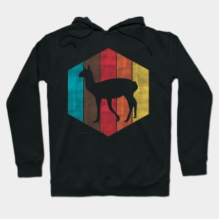 Colourful Alpaca Vintage Hoodie